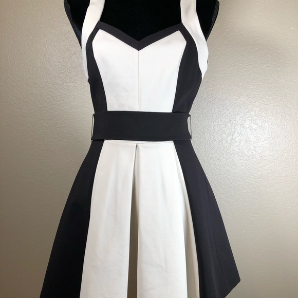 Robert Rodriguez Black White A-Line Dress Designer - Picture 6 of 8